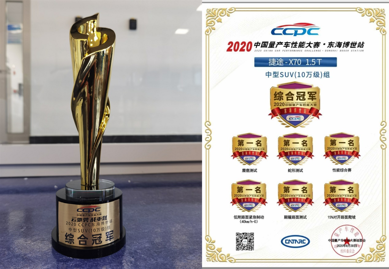 捷途X70 CCPC中国量产车性能大赛 展现惊人实力