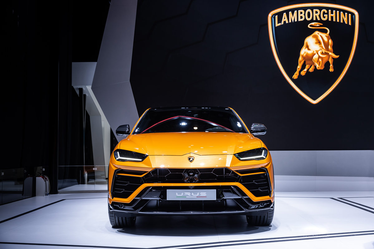 兰博基尼超级SUV Urus全新哑光漆特别版北京车展全球首发