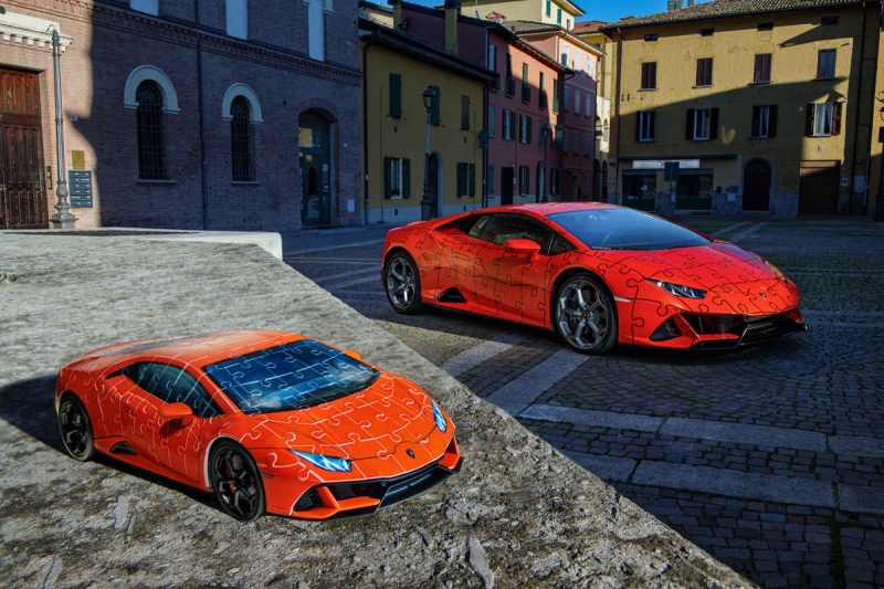 兰博基尼Huracán EVO：用3D拼图打造超级跑车