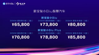 苏宁双十一百亿补贴加持！新宝骏小Biu智慧汽车预售福利享不停