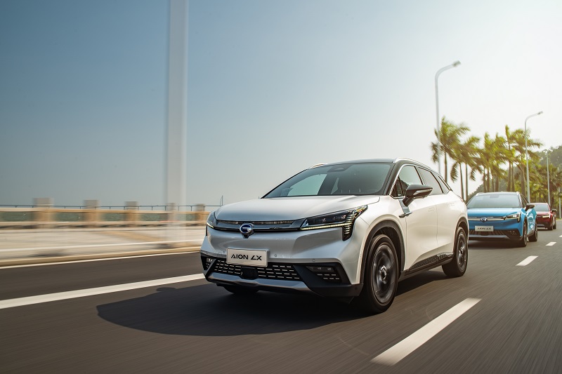 埃安LX科技进化 拥有了全场景一键遥控泊车、L3级自动驾驶、FACE ID