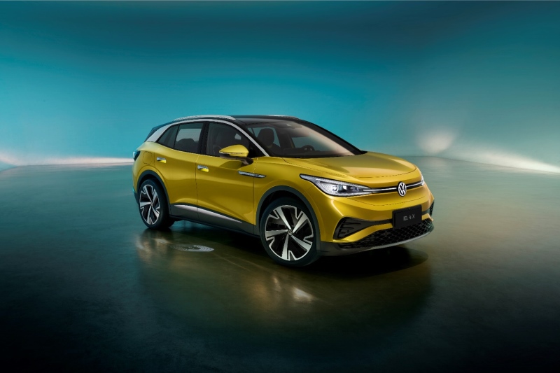 上汽大众首款MEB中型纯电SUV ID.4 X首次与公众见面