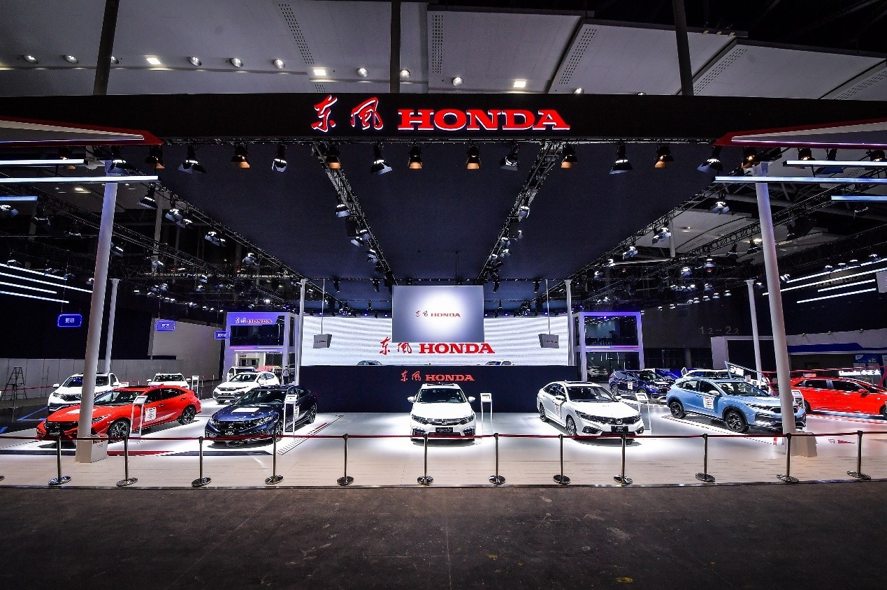 质趣纯电动车M-NV领衔 东风Honda全系车型亮相广州车展