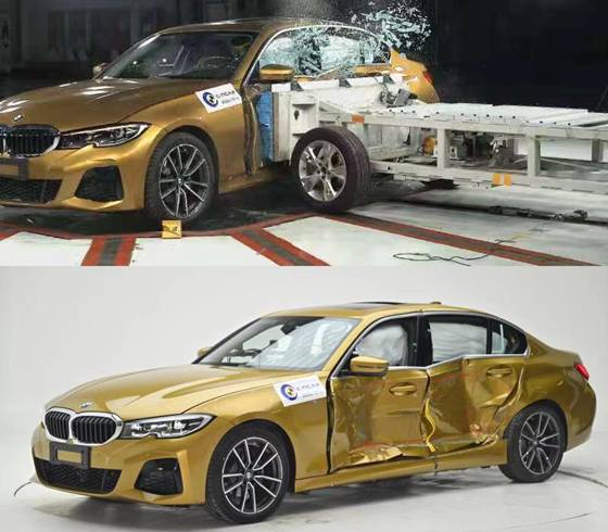 全新BMW 3系获C-NCAP超五星好评