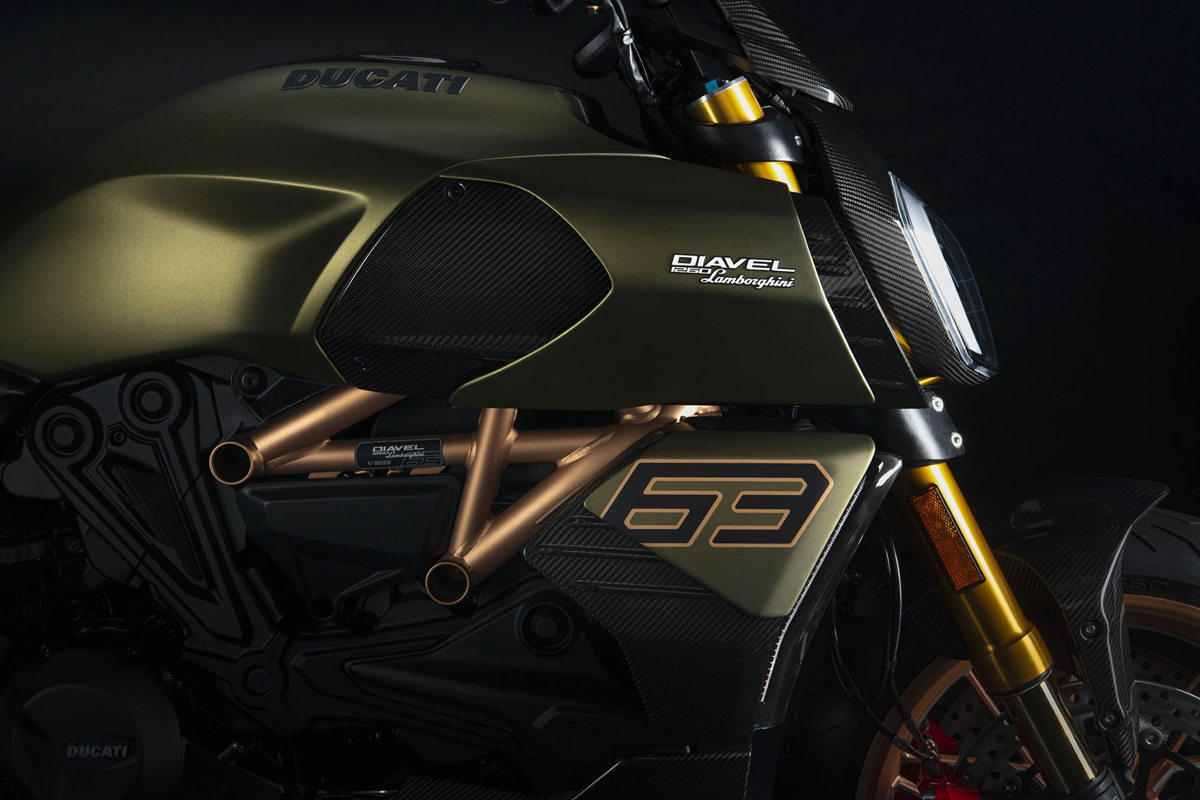 杜卡迪Diavel 1260兰博基尼限量版问世