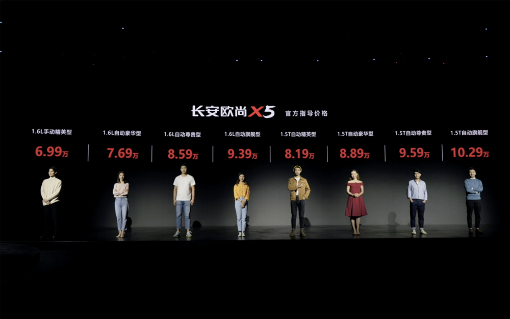 超强动力长安欧尚X5以6.99万-10.29万强劲来袭！