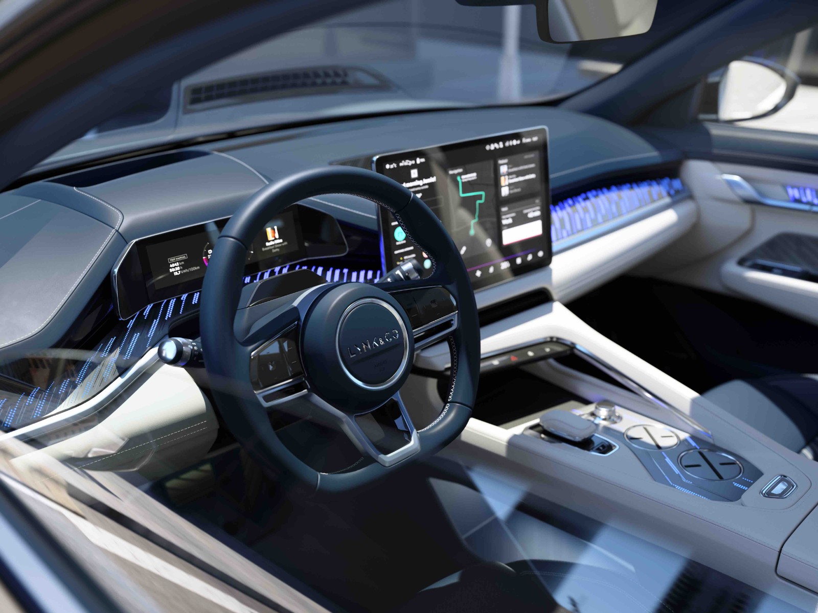不做无聊的智能电动车 领克ZERO concept内饰设计首次曝光