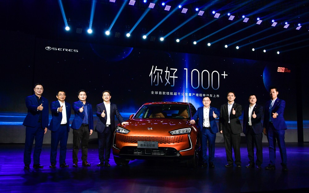 续航1000！赛力斯SF5自由远征版上市“驼峰”智能增程系统亮相