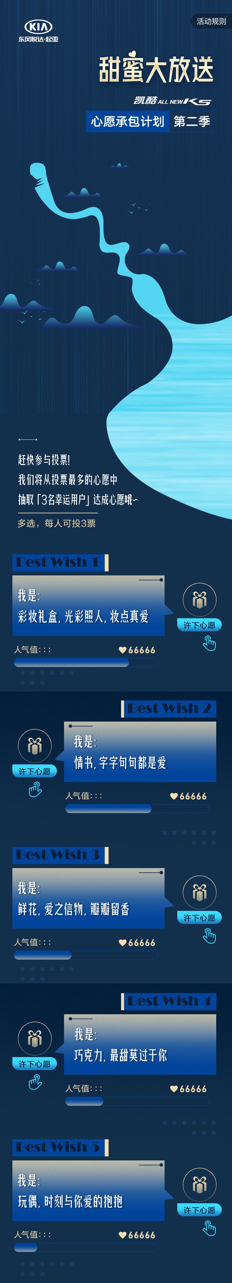 情人节礼物不纠结 凯酷(K5)心愿承包计划第二季甜蜜大放送