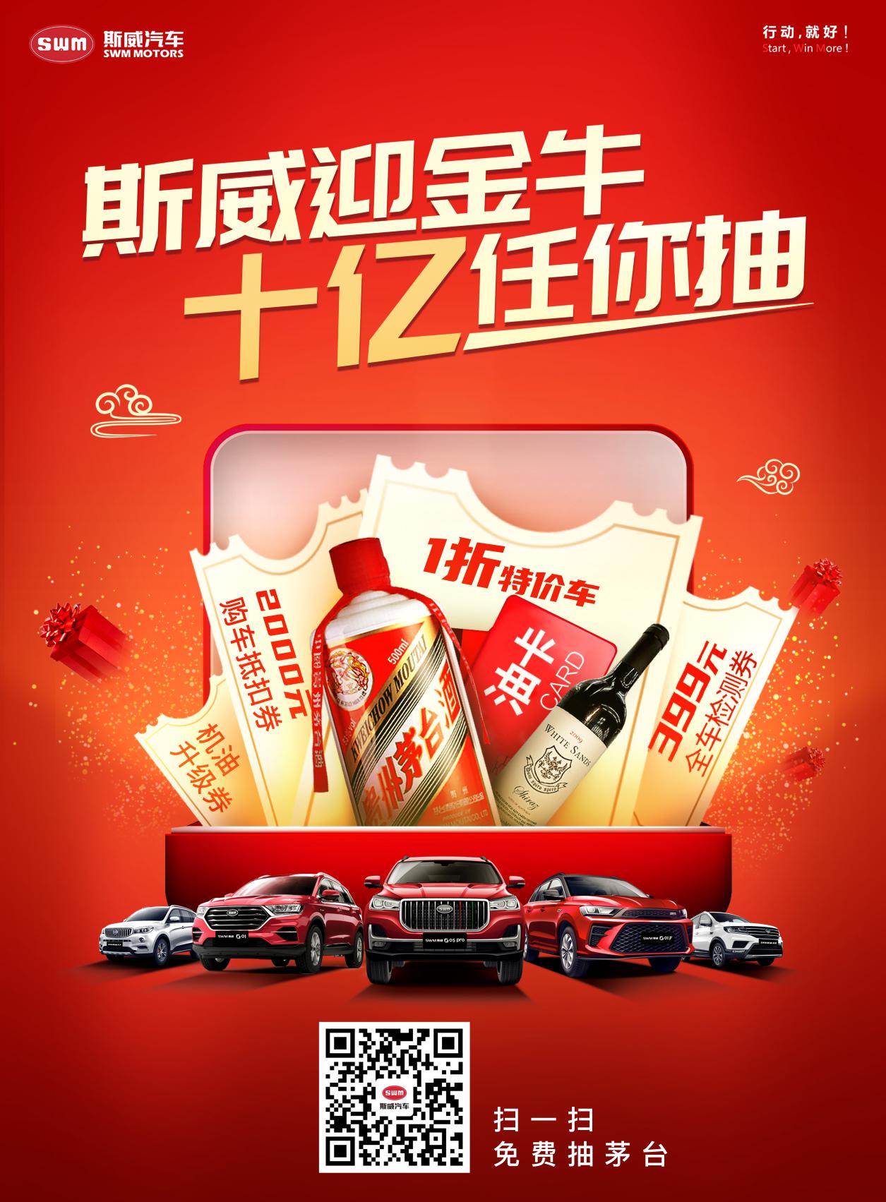 最全“春节红包”！除了互联网平台 这家车企也能分十亿