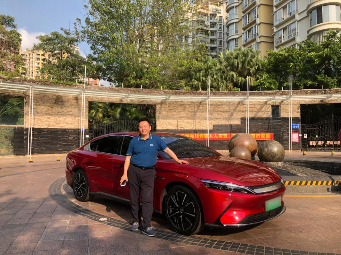 沈承建:没有开过比亚迪汉 那你就不算开过好车