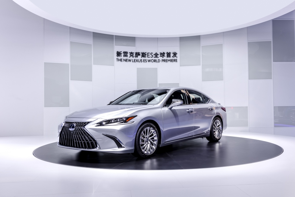 LEXUS雷克萨斯中大型豪华行政级轿车新ES全球首发 全新电气化概念车LF-Z全球首展