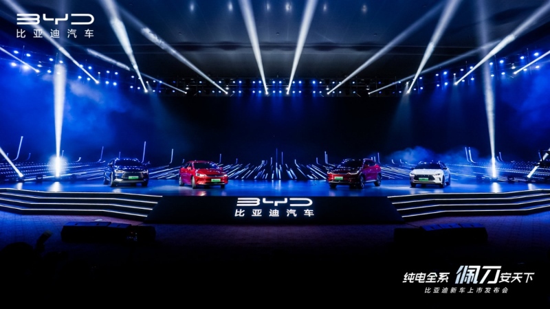 四月销量出炉 比亚迪稳居新能源汽车头把交椅