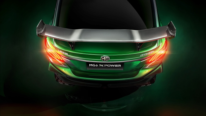赛道猛兽 露出即炸街 MG6 XPOWER官图首度曝光