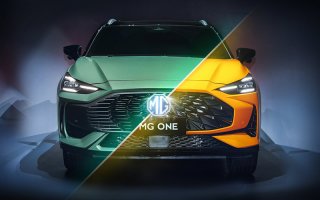 数智重构新物种MG ONE实车首次亮相，定位智潮科技SUV