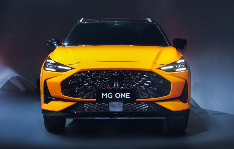 数智重构新物种MG ONE实车首次亮相,定位智潮科技SUV