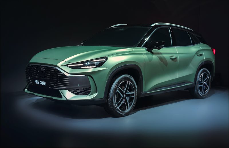 数智重构新物种MG ONE实车首次亮相,定位智潮科技SUV