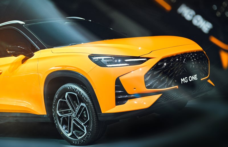 数智重构新物种MG ONE实车首次亮相,定位智潮科技SUV