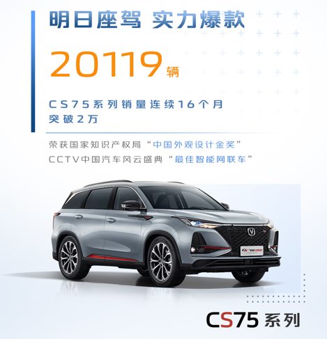 长安汽车公布最新销量|长安系中国品牌汽车1-7月销量突破100万辆，同比增长超46 %