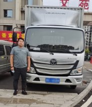 以卡车为“媒”，趟出致富路——访福田欧马可山东用户朱涛