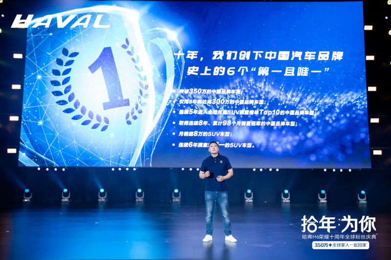 拾年•为你！哈弗H6荣耀十周年全球粉丝庆典燃爆蓉城！