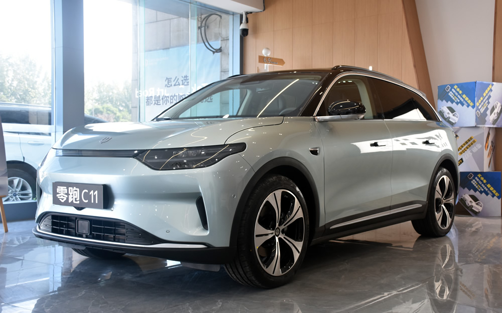 新车探店|20万元以内最强纯电高端SUV,零跑C11舍我其谁!