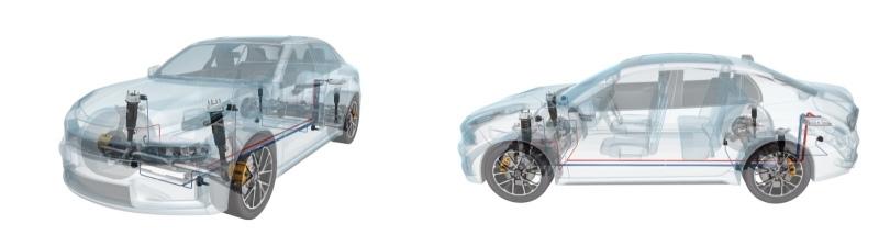 天纳克的 CVSAe 悬架技术在中国上市 用在 ZEEKR 001 豪华猎装轿跑上