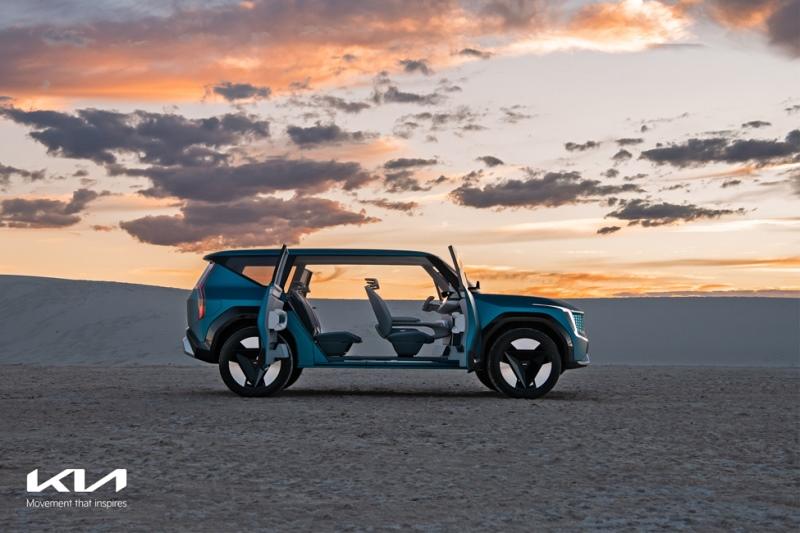 起亚推出首款大型电动SUV概念车“起亚Concept EV9”