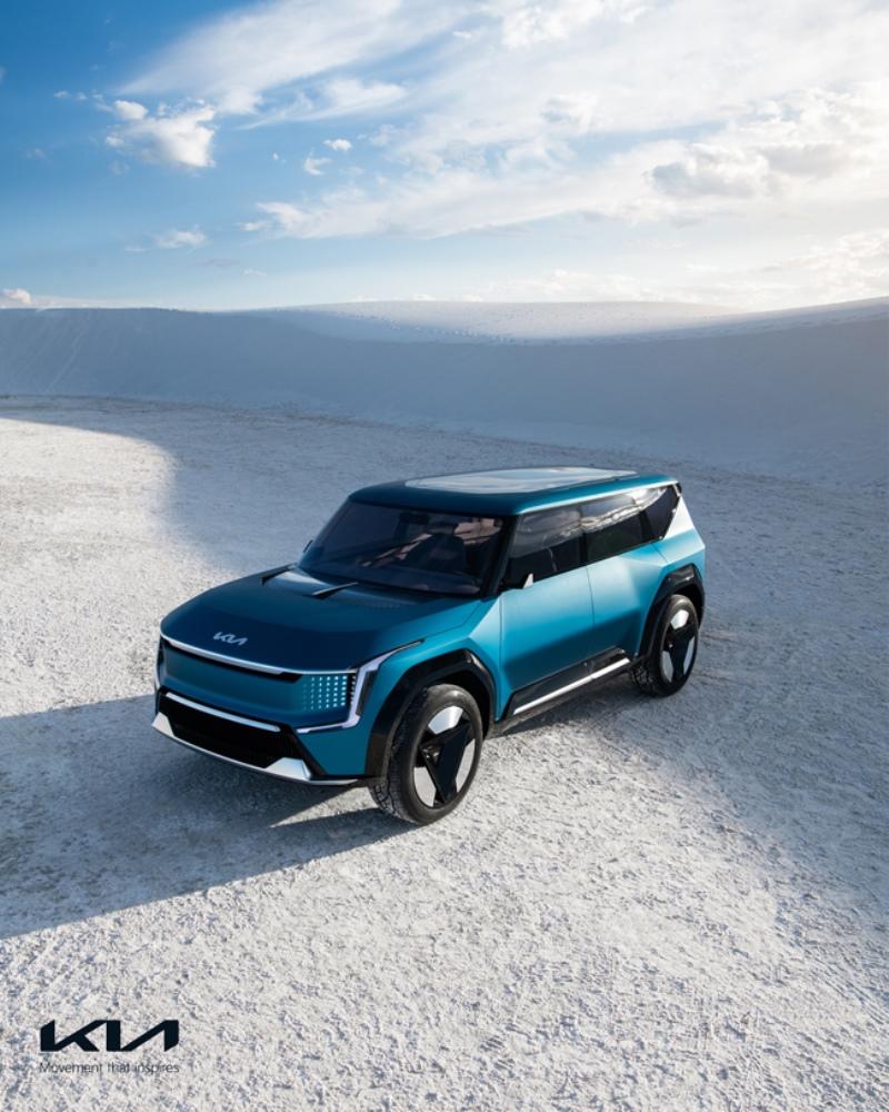 起亚推出首款大型电动SUV概念车“起亚Concept EV9”