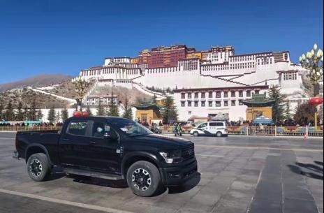 中兴汽车威狮1949成功完成高原高寒极限标定测试