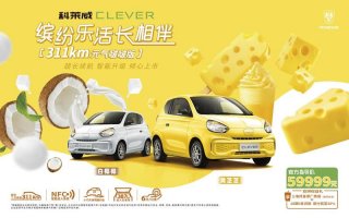 59999元的科莱威CLEVER 311km元气啵啵版，绝不只是代步车那么简单