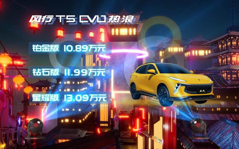 国漫元宇宙SUV，风行T5 EVO热浪来袭，10.89万元起