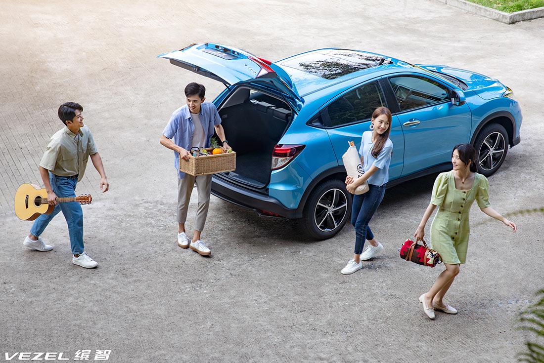 开“最潮SUV”缤智,开启一场春日的城市露营