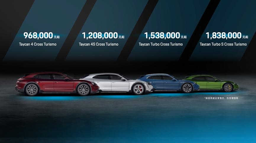 保时捷中国加速电气化布局:Taycan Cross Turismo 与 Taycan GTS 启动预售