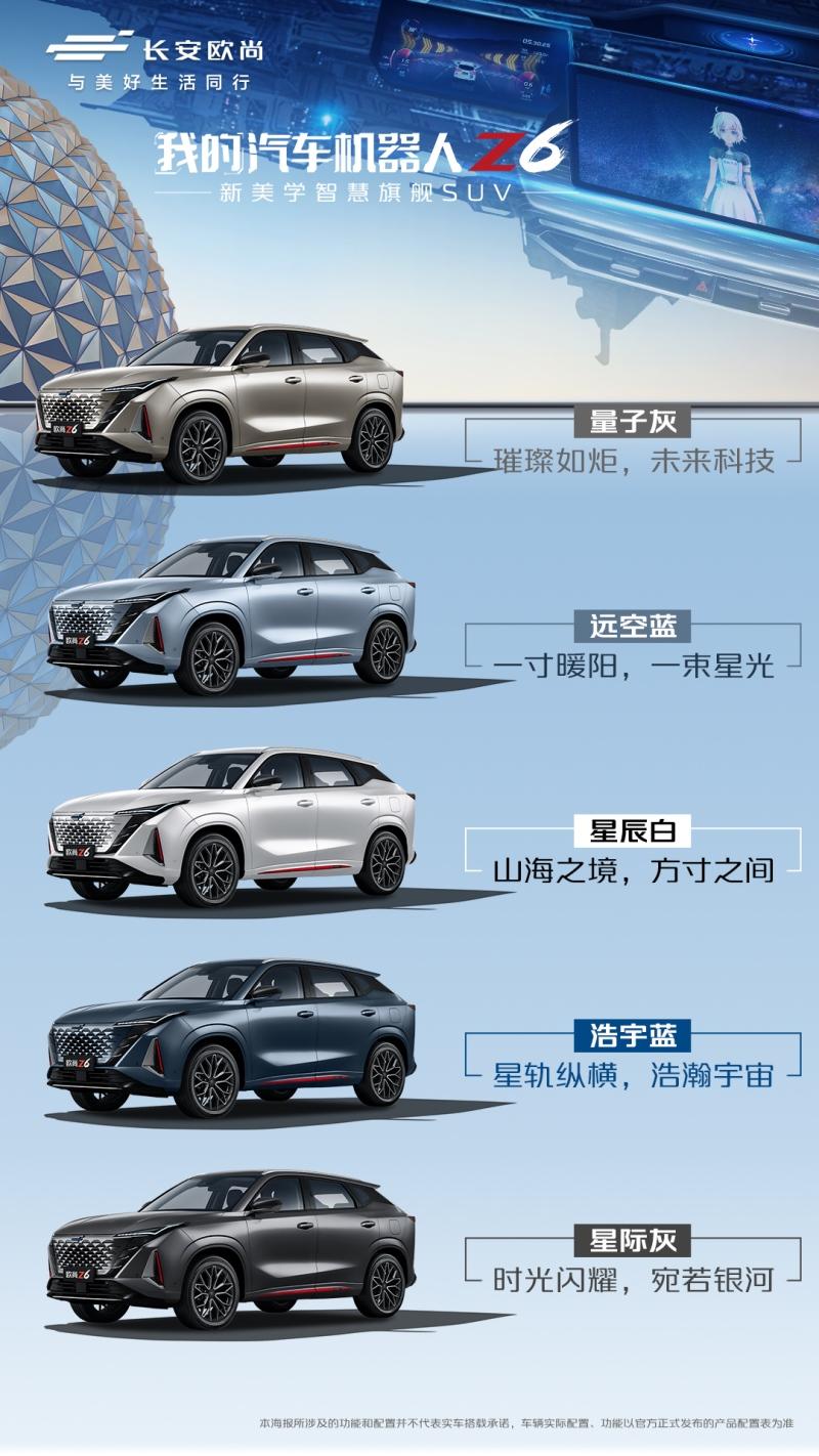 入门即高配，欧尚Z6配置曝光，见证“汽车机器人”极致实力！