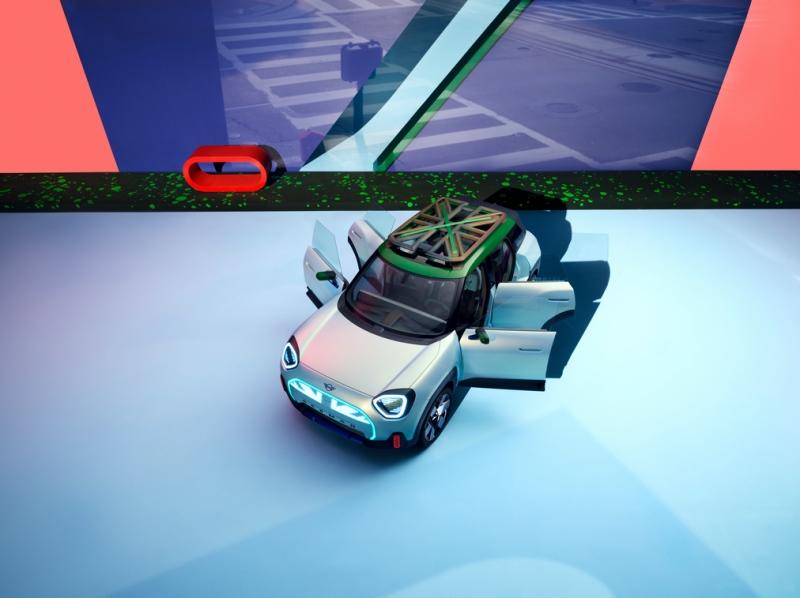 MINI Concept Aceman都市紧凑跨界概念车—可持续的未来座驾
