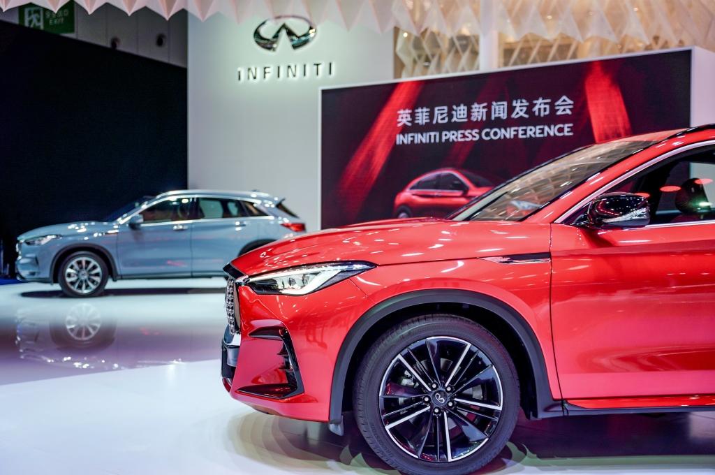 全新英菲尼迪QX55魅力上市,英菲尼迪闪耀登临成都车展