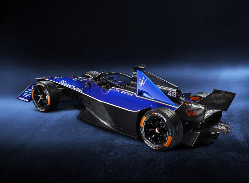 玛莎拉蒂MSG车队揭幕品牌首款纯电动赛车涂装——Formula E Gen3