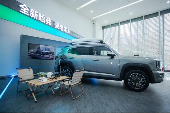 让大家久等了,哈弗二代大狗新车到店,精彩先睹为快