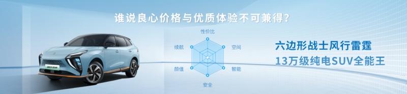 风行雷霆上市,掀13万级纯电SUV普及浪潮
