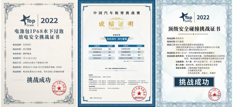 油电同价只是前菜 风行雷霆真正震撼人心的是无畏严寒