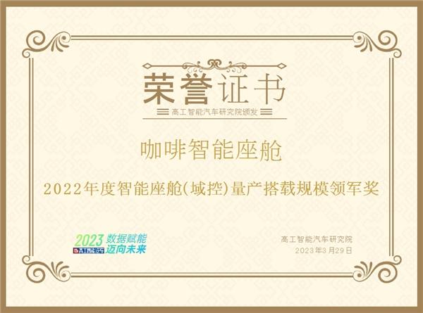 不仅量产规模领军 长城汽车新一代智能座舱系统Coffee OS 2又有四大新突破