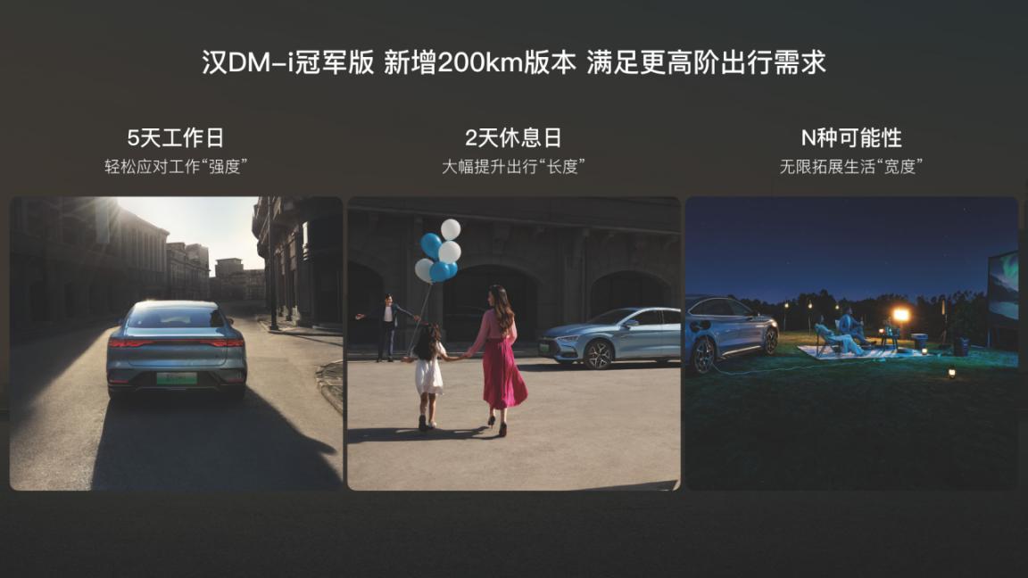 颠覆主流B轿市场，汉DM-i冠军版、汉DM-p战神版上市，售价18.98~28.98万元