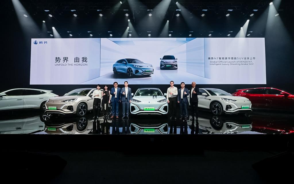 售价30.18万起!全球首款智能豪华猎跑SUV腾势N7震撼上市