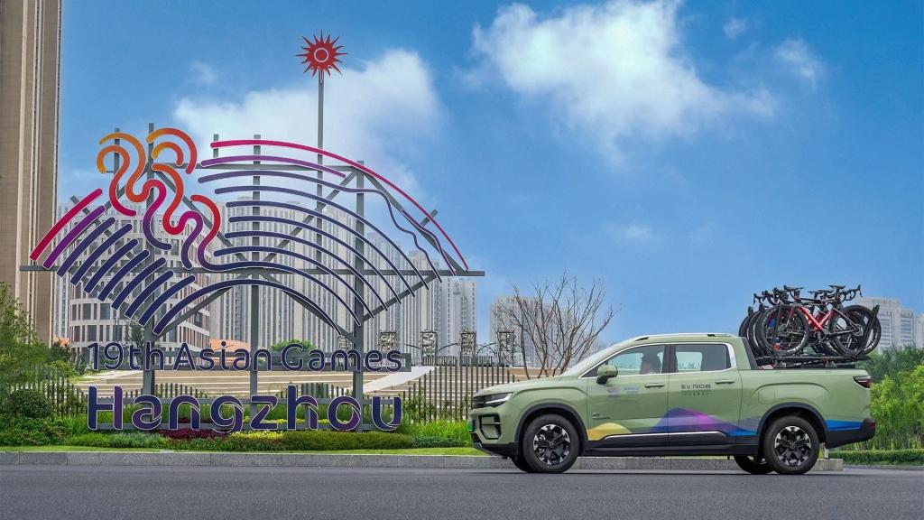 杭州第19届亚运会官方指定用车交付仪式圆满完成,雷达RD6成功交付