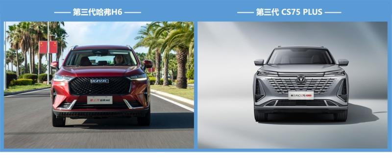 15万级别SUV对比，哈弗H6与长安CS75 PLUS谁更值得买？