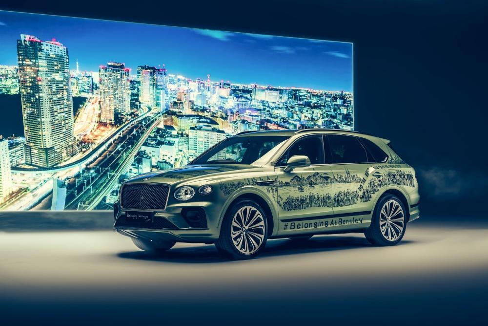 宾利汽车发布由STEPHEN WILTSHIRE手工绘制的“BELONGING BENTAYGA”,彰显品牌包容性理念