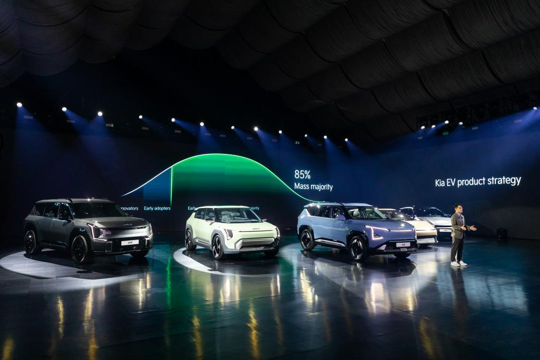 起亚在“Kia EV Day”上发布EV5及两款概念车型,加速电动汽车普及