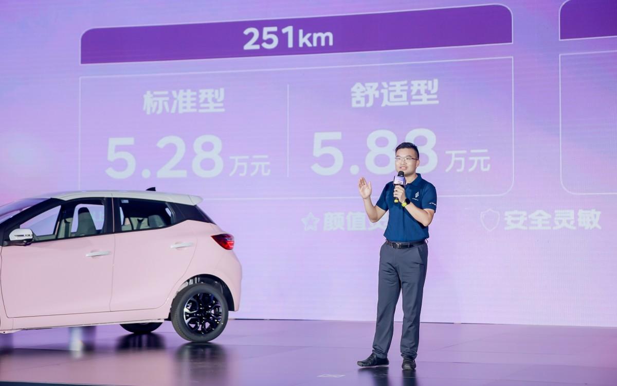 为中国年轻家庭而生,易至EV3青春版灵动上市售价5.28万起