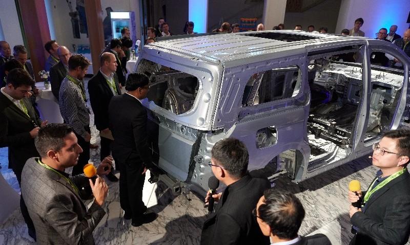 唯一中国品牌代表 岚图梦想家白车身亮相欧洲车身大会
